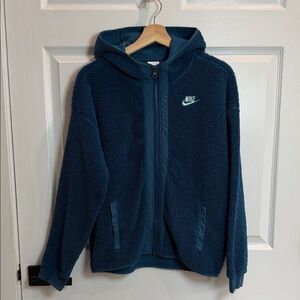 Nike Kids Blue Fleece Jacket